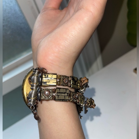 Beautiful vintage bracelet with a watch - Picture 5 of 10